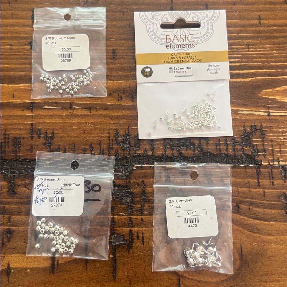 Silver Bead Assortment